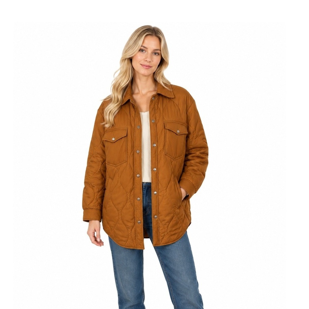 Wilfred Free Aritzia Ganna Insulated Oversized Quilted Puffer Jacket Sz XXS